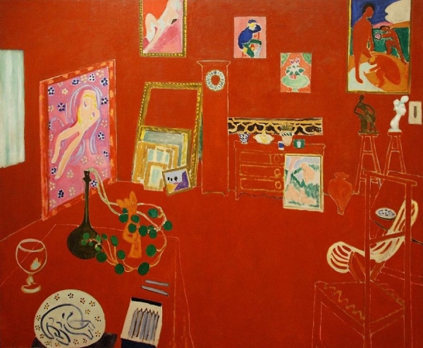Henri Matisse, The Red Studio, 1911.