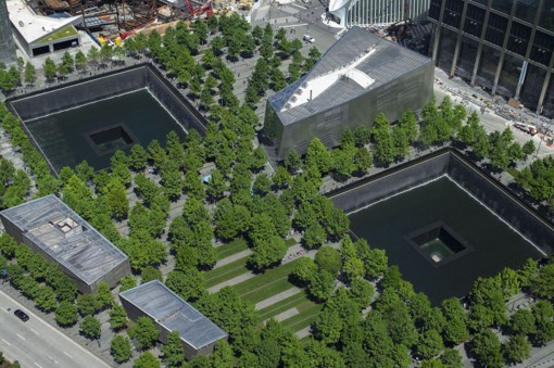 9.11 테러 추모공원. 사진출처 =9.11 테러 추모공원 웹사이트 (포토그래퍼 JIN S. LEE)