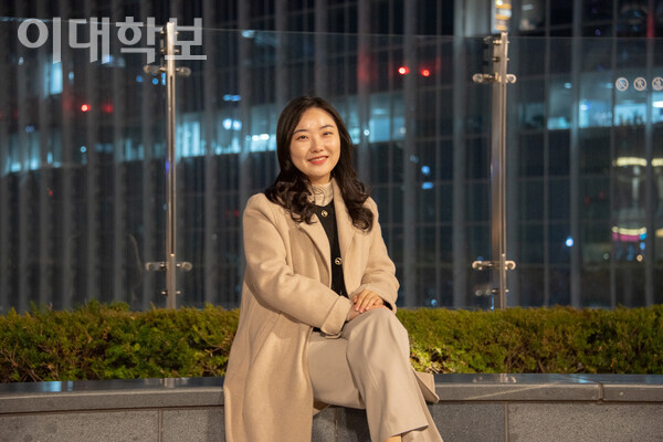 이나현씨는 “환경문제에 관한 관심을 배경으로 자신이 해온 활동을 보여줄 수 있다면 강점이 될 수 있다”며 환경 경영 직무 준비를 위한 실질적인 조언을 건넸다. 안정연 사진기자