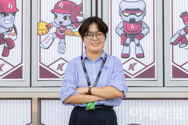 황혜정씨는 “직접 발로 뛰어 남들이 쓰지 않는 컨텐츠를 발굴하고 만들어 나가는 것이 차별화 될 수 있는 능력”이라고 말했다. <strong>변하영 사진기자