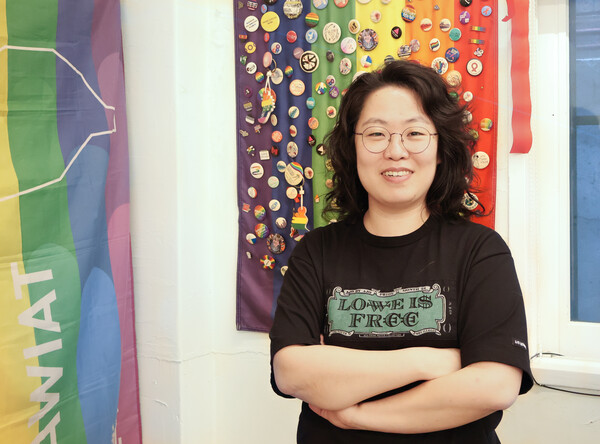 이호림 활동가.  <strong>정재윤 기자