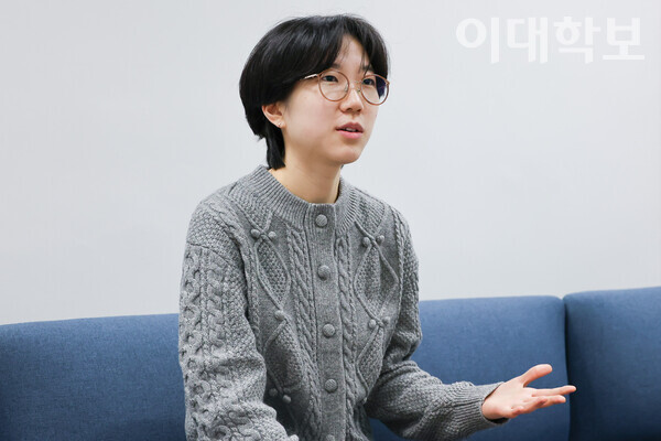 노근영(특교∙20)씨는 “장애 학생 도우미 활동은 나 자신을 알아가는 중요한 경험이었다”고 말했다. 채의정 사진기자