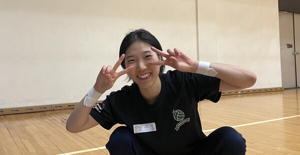 노근영씨가 배구동아리 '쏙쏙이화' 활동할 당시 사진. 제공=노근영씨