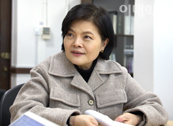 신동희 교무처장은 AI를 적극 연계한 교육 시스템(AI 4 ALL Ewha Program)을 구축할 것이다. 진유경 사진기자