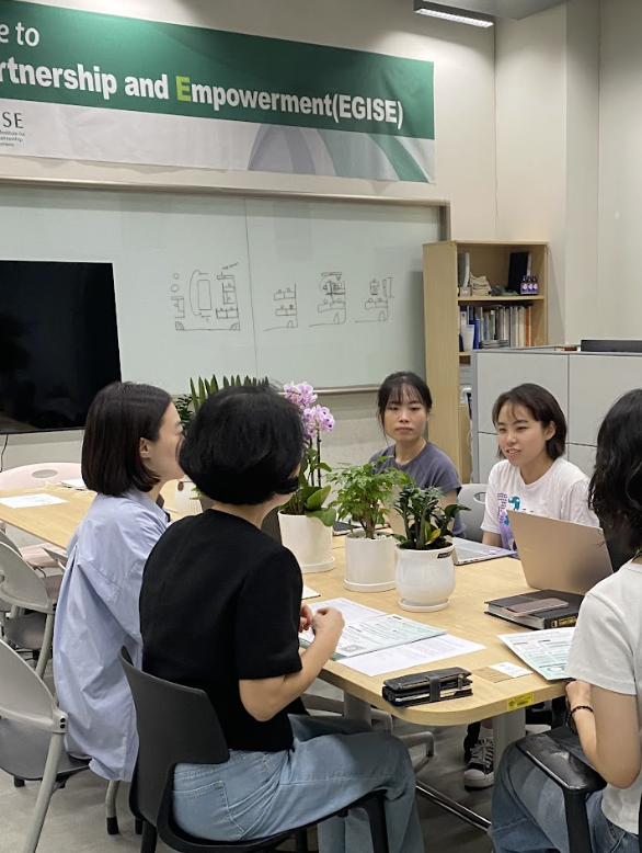 하은희 공헌원장은 “우리대학의 학문적 자산과 실천 역량을 결합해 지속가능한 미래를 설계하겠다”고 밝혔다. 제공=이화글로벌사회공헌원