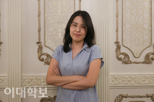 화이자에서 신약 개발 프로그램 팀장으로 일하고 있는 강주경씨. 변하영 사진기자