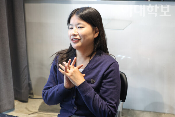 권씨는 “작은 경험이라도 직무와 엮을 수 있다면 충분한 의미가 있다”며 후배들에게 조언했다. 채의정 사진기자